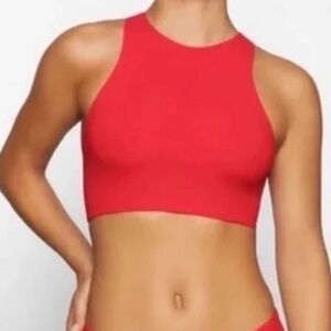 SKIMS Fits Everybody High Neck Bralette